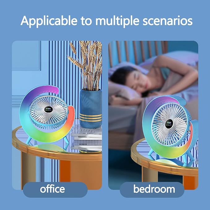 Colorful Desktop Fan - Zambeel