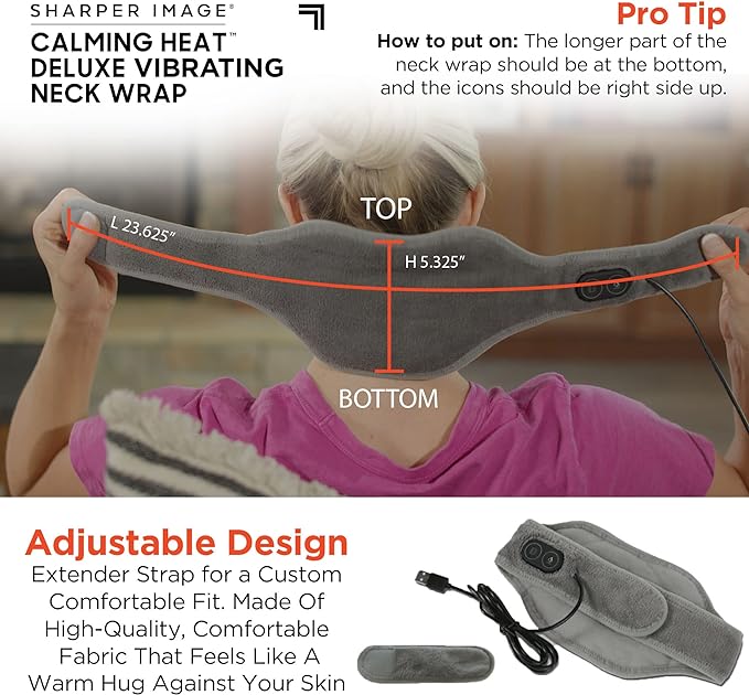 Heat Massaging Neck Wrap - Zambeel