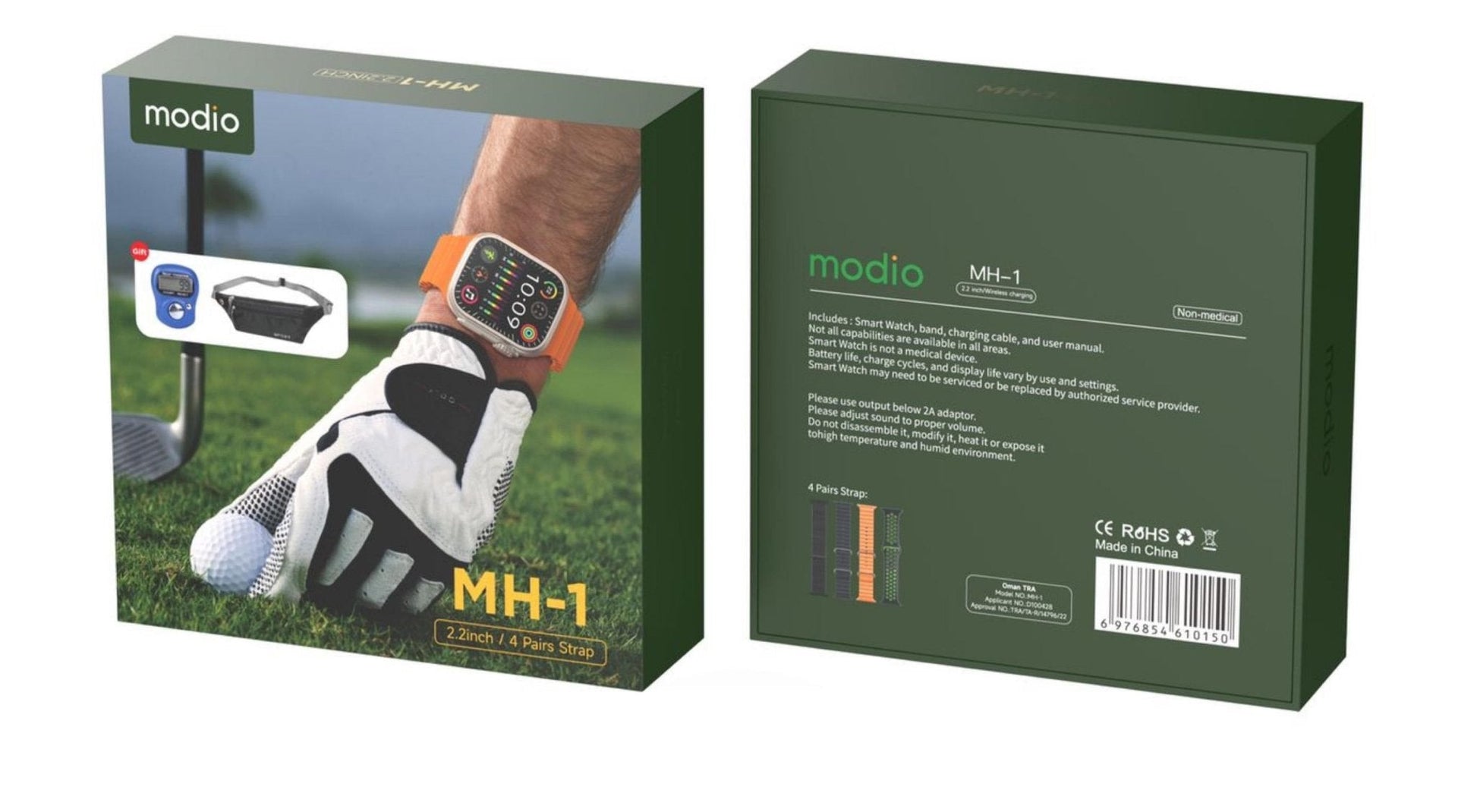 Modio MH Ultra Smart Watch - Zambeel